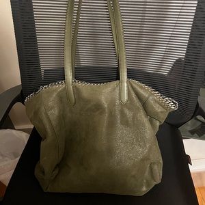 Stella McCartney Falabella tote in olive green